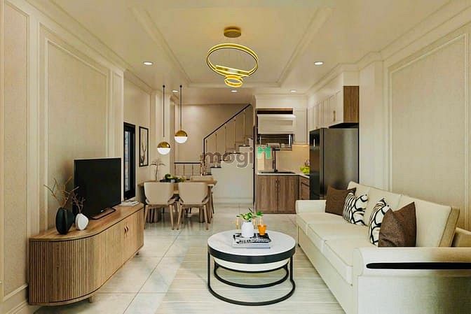 Hình ảnh Nhà Mới Đẹp - Nguyễn Thị Minh Khai Quận 3 - 36M2 3 Tầng - 7 Tỷ 6