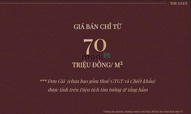 Hình ảnh The Glen- Full rổ hàng (Căn góc - căn thường) mua giá gốc CĐT, TT 3năm