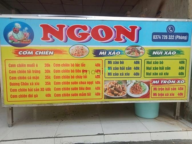 Hình ảnh Sang quán ăn tâm huyết có lượng khách ổn định, doanh thu tốt