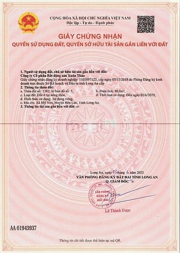 Hình ảnh Bán Shophouse đa năng 4 tầng tại Mỹ Yên - Bến Lức