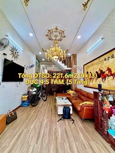 Hình ảnh Nhà Chiến Lược, Q.Bình Tân: 52m2, 4.5 tầng, 6PN, hẻm xe tải, 5.95 tỷ