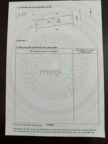 Hình ảnh Bán gấp 103m2 Vị Trí Vàng Sát KCN Và Biển Hải Xuân – Giá Chỉ 1,7 Tỷ