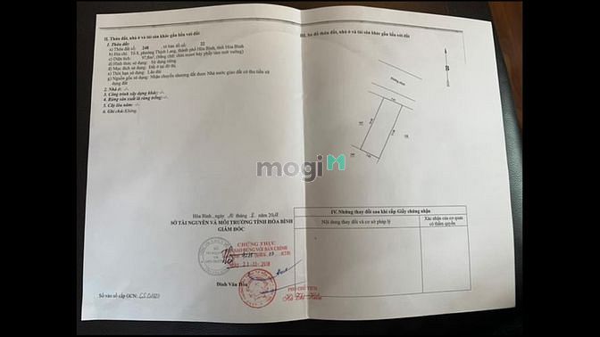 Hình ảnh Bán đất nền mặt tiền phân lô phường Thịnh Lang