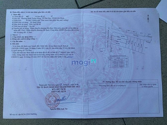 Hình ảnh Bán 6 lô đất đường số 7 Bình Trưng Đông Q2 Giá 5.2 tỷ