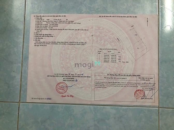 Hình ảnh RealtorVO 🔴 Chủ Gửi Lô Đất 98M2 Đường Xe Hơi Gần ChungCư Ricca Gò Cát
