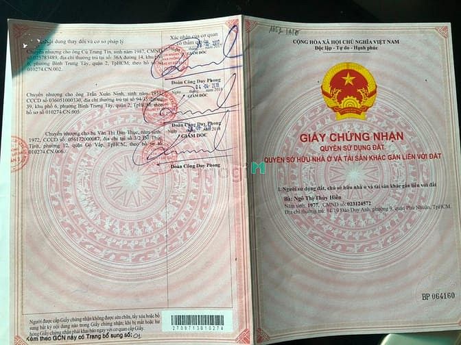 Hình ảnh đất đường 42 Bình Trưng Đông, gần BViện Quận 2, 112m thổ cư_6ty4 (TL)