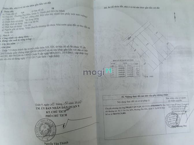 Hình ảnh Giá 28 tỷ. 4 lô đất 700m2, full thổ cư đường 882, Phú Hữu Q9