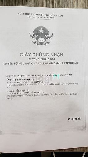 Hình ảnh Đất 505/ Mã Lò, DT: 87.3m², giá 4 tỷ 680 (Chính chủ)