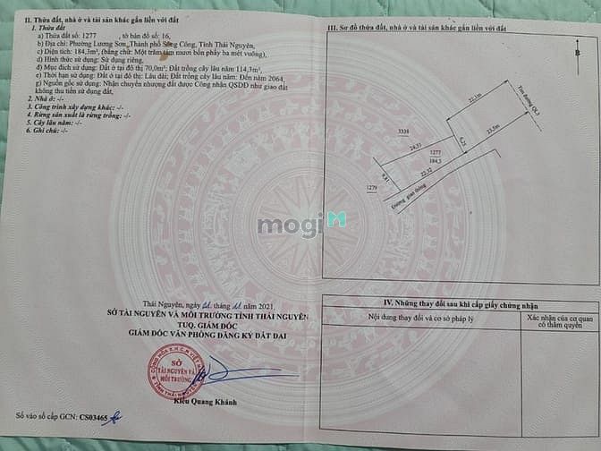 Hình ảnh Đất ql3 phường lương sơn sông công