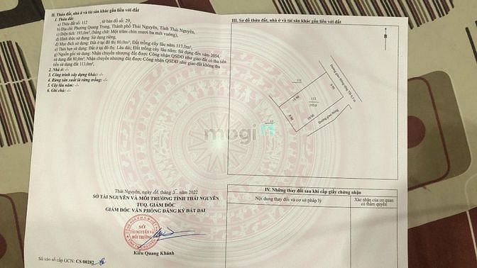 Hình ảnh Đất 2 mặt tiền phường Quang Trung