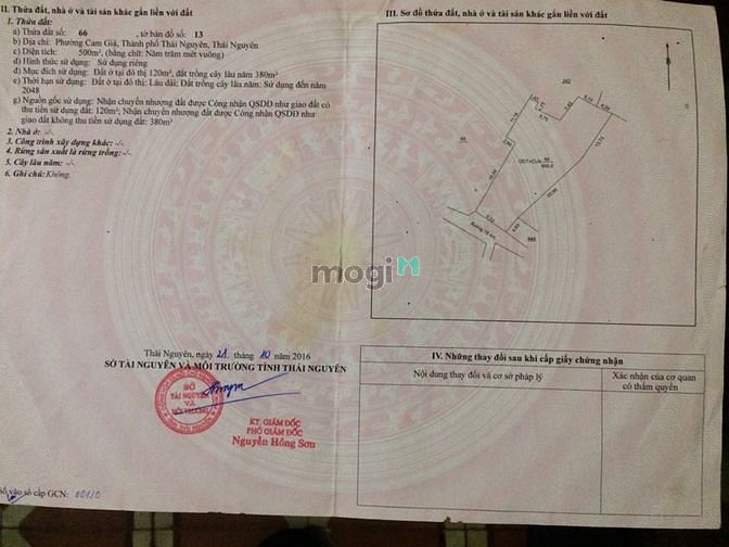Hình ảnh Bán đất Đồi Bia phường Cam Giá