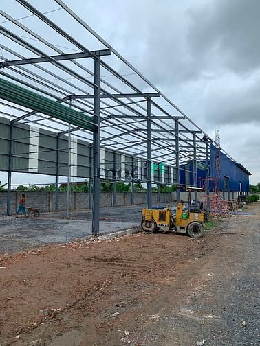 Hình ảnh Kho quận 2 dựng mới 100% thiết kế kho theo yêu cầu
