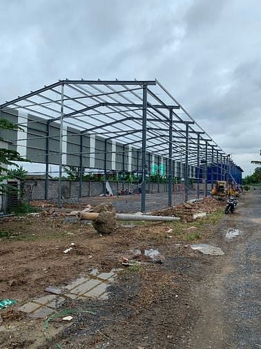 Hình ảnh Kho quận 2 dựng mới 100% thiết kế kho theo yêu cầu