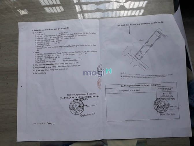 Hình ảnh Bán đất 4x20 hẻm xe hơi p10 Phú Nhuận