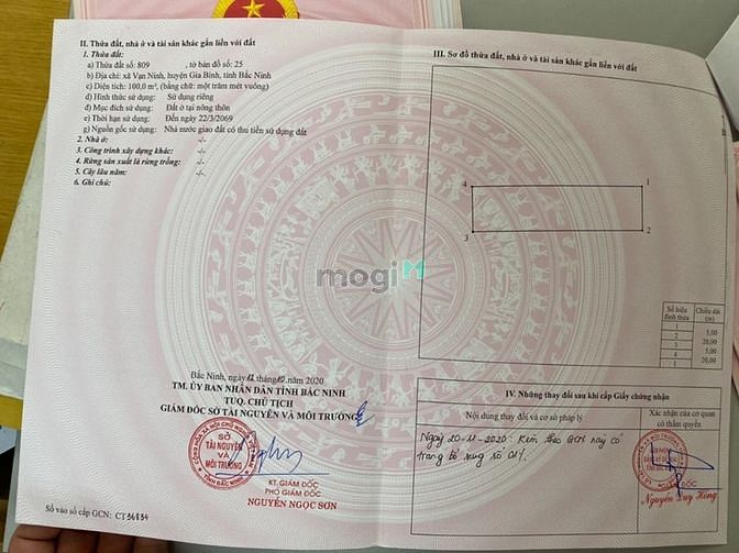 Hình ảnh Bán đất dự án có sổ trục chính Cao Thọ, Vạn Ninh, Gia Bình, Bắc Ninh