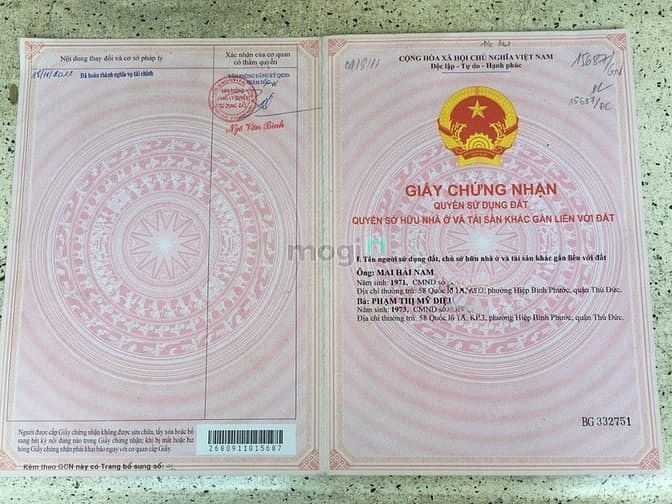 Hình ảnh GIẢM SÂU 2 TỶ căn tại QL1A P.Hiệp Bình Phước , TP.Thủ Đức