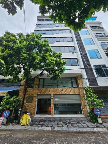 Hình ảnh Cho Thuê Tòa Nhà 10 Tầng Phố Dương Khuê - Cầu Giấy - Dt 117m2