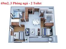 Hình ảnh Mb6623 nạp rút nhanh chóng 3PN 69m2 ngay Trung tâm TP. Dĩ An liền kề KCN Sóng Thần, Vincom