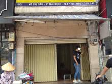 Hình ảnh Cho thuê Mặt Bằng MT Đường Võ Thị Sáu, P.Tân Định, Q.1.  DT: 4 x 15m