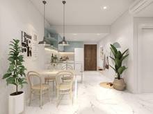 Hình ảnh Bán chung cư Green Valley, 94 m2, căn góc sân vườn, đầy đủ nội thất.