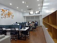 Hình ảnh Gấp - Văn Phòng OT Quận 2, Dt 60m2, full bàn ghế làm việc (như hình)