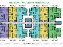 Hình ảnh ✔ Cho thuê CHCC GIAI VIỆT 82m 2pn 2wc - Nội thất cơ bản