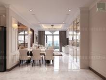Hình ảnh ✔ Cho thuê CHCC HÙNG VƯƠNG PLAZA 132m 3pn 3wc - Nội thất đầy đủ