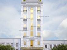 Hình ảnh Cho thuê tòa nhà mp Liễu Giai 170m2 x 7T , Mt 7.5m.