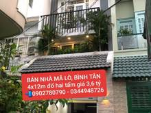 Hình ảnh Bán nhà đường Mã Lò quận Bình Tân đúc 2 tấm giá 3,6 tỷ