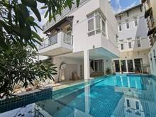 Hình ảnh Cho thuê villa Thảo Điền, 1 trệt 2 lầu 4 phòng có sân vườn hồ bơi