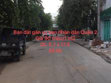 Hình ảnh Tin thật, giá thật. Bán đất Uỷ ban nhân dân Quận 2 giá 90 tr/1m2