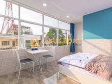 Hình ảnh Cho thuê chung cư studio full nội thất view đẹp ngay Nguyễn Văn LinhQ7