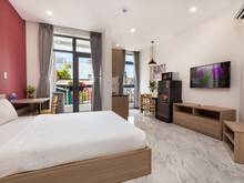 Hình ảnh Căn Hộ Mới Xây full nội thất có gác ban công gần giga mall thủ đức