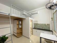 Hình ảnh Phòng cho thuê Tân Phú, có gác, giờ giâc tự do, kệ bếp nấu ăn, máy lạh
