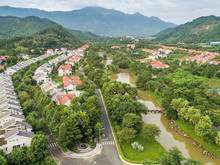 Hình ảnh Bán căn Biệt Thự Xanh Villas Hòa Lạc DT 569.3m View bể bơi giá 18.6 tỷ