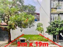 Hình ảnh bán lô đất sát bên nhà  kdc Tân Tạo, 5x19m, có Sổ hồng  bán nhanh nền