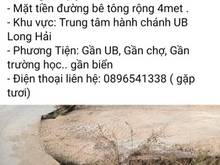 Hình ảnh Bán đất long hải long điền brvt