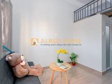 Hình ảnh Duplex trang bị nội thất cao cấp, ban công, máy giặt riêng.