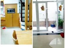 Hình ảnh Cho thuê nhà nguyên căn Q3 40² gồm:01tret, 02 lầu, sân thượng.