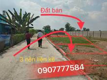 Hình ảnh Bán 3 lô đất thổ cư, sổ riêng, bao chuyển nhượng, xây dựng hết đất