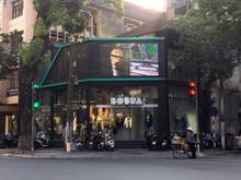 Hình ảnh Cho thuê nhà MP Kim Mã: 72m2 x 3 tầng, MT 18m, thông sàn, ốp kính.