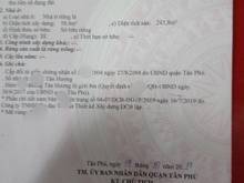 Hình ảnh Bán Nhà Hẻm Xe Tải TÂN HƯƠNG- Q.Tân Phú- 4,5 x14,5- 4Tầng- ÔTô Vào Nhà