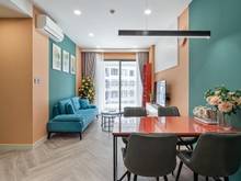 Hình ảnh Cho thuê Trang Chủ MB66.COM Chính Thức Saigon Royal Q4 2PN 2wc ban công, full đồ.