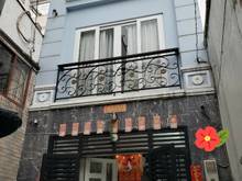 Hình ảnh Bán nhà hẻm Trường Sa, phường 15, quận Bình Thạnh. 1 trệt 2 lầu mới