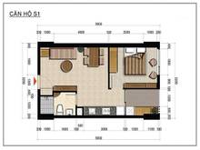 Hình ảnh Bán CH Centana 1PN, 1WC, DT 44m2, hướng Đông Nam