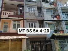 Hình ảnh Nhà MT đường 5A khu nội bộ Tên Lửa Bình Tân, 4*20, 4tấm, nhà mới
