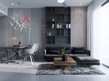 Hình ảnh 2PN full đồ đang để trống giá 12tr/th bao phí tại CC cao cấp Sunrise