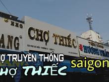 Hình ảnh Sạp ĐÔI Chợ Thiếc rộng thoáng, buôn bán sầm uất
