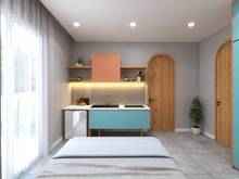 Hình ảnh Cho thuê nhà 5x20 1 trệt 4 lầu nhà mới 100% có 10 cănhộ 1pn