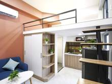 Hình ảnh Cho Thuê Căn Hộ Có Gác Lửng 35M2 Âu Cơ, Đầy Đủ Nội Thất